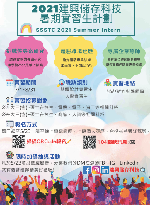 『日商建興儲存科技』徵求SSD韌體研發實習生圖片